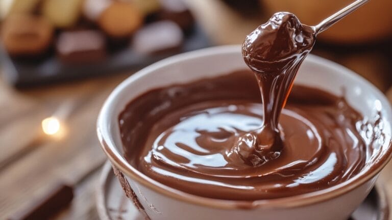 How to Create the Ultimate Chocolate Fondue Experience at Home Using a Slow Cooker 3 How to Create the Ultimate Chocolate Fondue Experience at Home Using a Slow Cooker - Chocolate Fondue