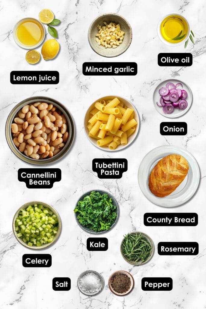 Creamy Kale and White Bean Soup: A Healthy Bowl of Comfort 3 Creamy Kale and White Bean Soup: A Healthy Bowl of Comfort - Creamy Kale White Bean Soup ingredients