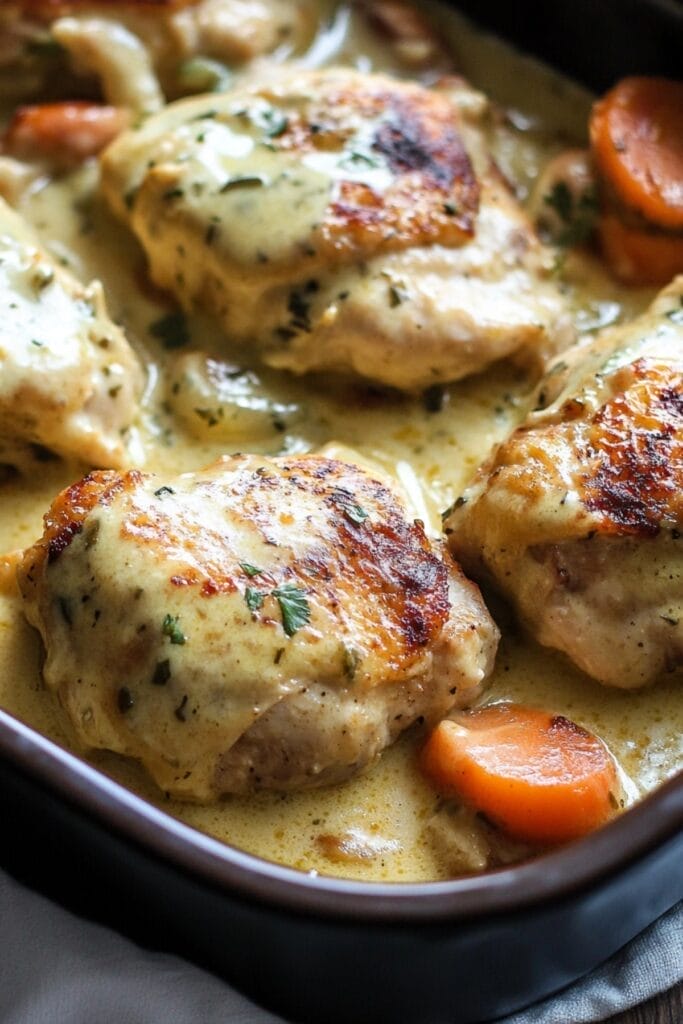 This Slow Cooker Creamy Ranch Chicken Recipe Will Have Your Guests Asking for Seconds - Creamy Ranch Chicken pin