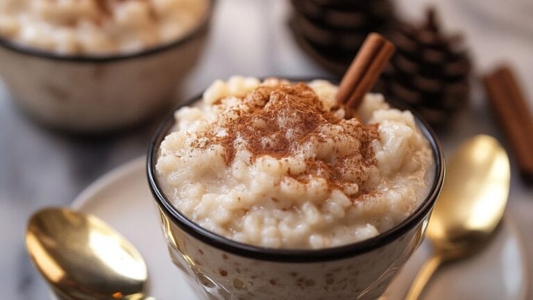 Slow Cooker Cracks Code for Creamy Vegan Rice Pudding - Creamy Vegan Rice Pudding