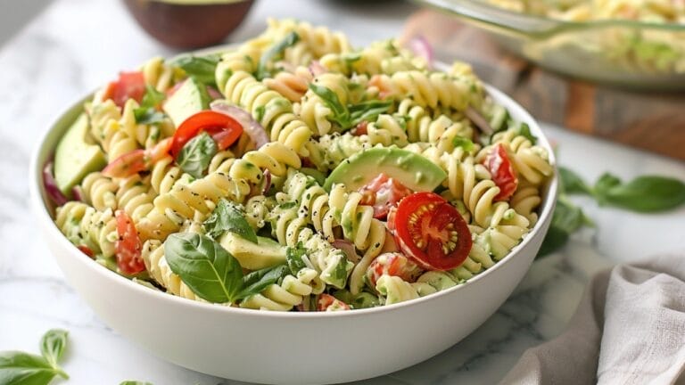 This Creamy Avocado Pasta Salad Will Make Your Summer Picnics a Hit 4 This Creamy Avocado Pasta Salad Will Make Your Summer Picnics a Hit - Creamy Avocado Pasta Salad