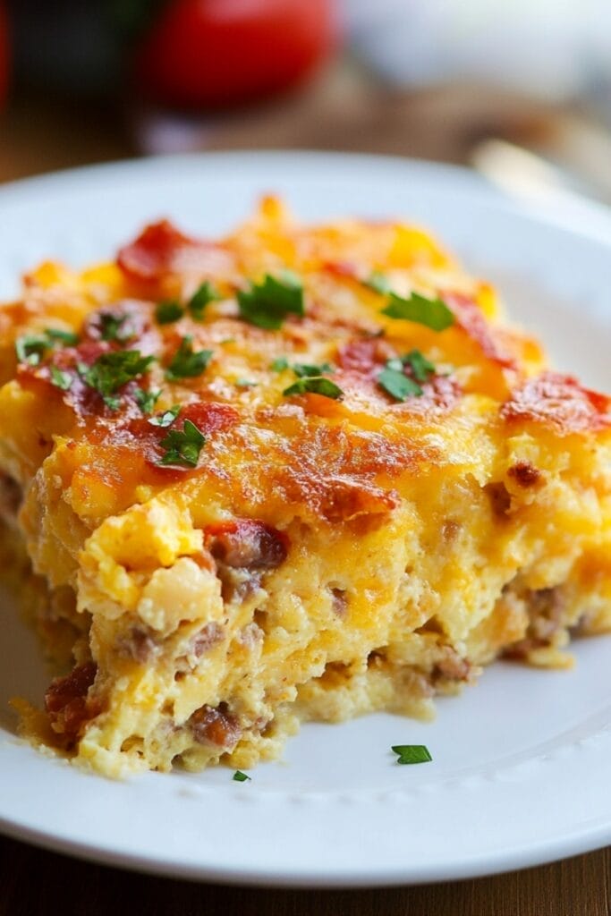 Crockpot Breakfast Casserole: The Ultimate Make-Ahead Meal for Busy Families - Crockpot Breakfast Casserole pin