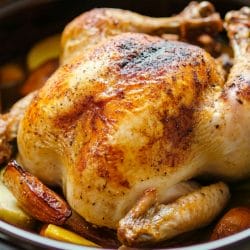 This Juicy, Tasty & Convenient Crockpot Whole Chicken Recipe Will Make You a Slow-Cooking Convert 4 This Juicy, Tasty & Convenient Crockpot Whole Chicken Recipe Will Make You a Slow-Cooking Convert - Crockpot Whole Chicken