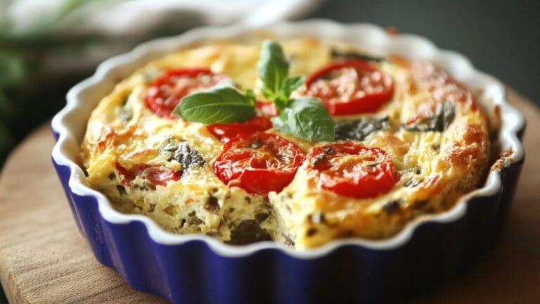 Slow-Cooker Mediterranean Quiche Recipe for a Guilt-Free Treat 5 Slow-Cooker Mediterranean Quiche Recipe for a Guilt-Free Treat - Crustless Mediterranean Quiche