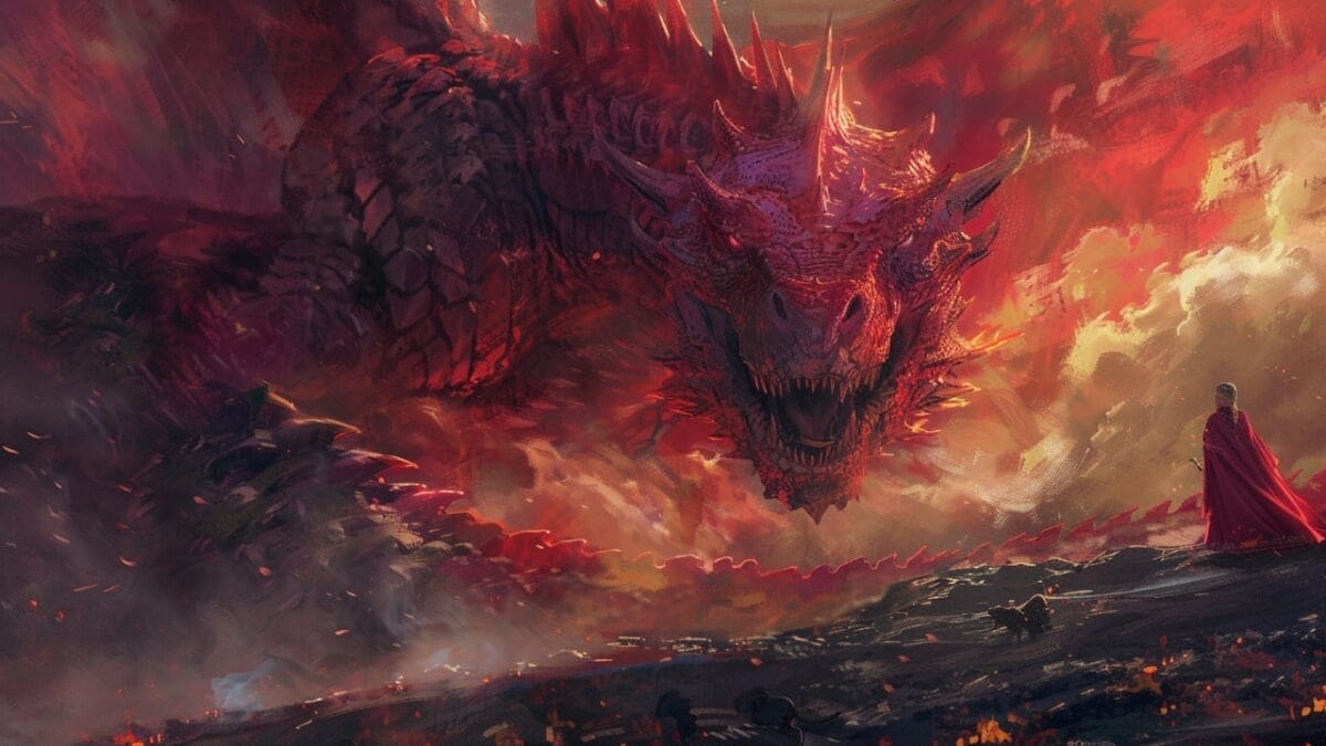 25 Legendary Animals of Norse Mythology - Fafnir Dragon Ai