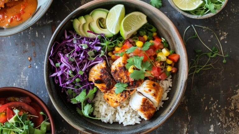 Forget Taco Tuesdays, These Low-Carb Fish Taco Bowls Will Make Every Day a Fiesta 9 Forget Taco Tuesdays, These Low-Carb Fish Taco Bowls Will Make Every Day a Fiesta - Fish Taco Bowls