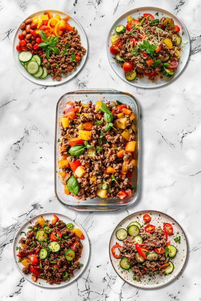 A Quick & Healthy Dinner with Ground Beef with Summer Vegetables 3 A Quick & Healthy Dinner with Ground Beef with Summer Vegetables - Ground Beef Dinner Summer Vegetables Pairing Ai