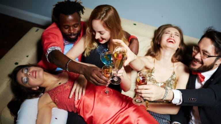 15 Underrated Hosting Essentials That Will Save Your Next Party 3 15 Underrated Hosting Essentials That Will Save Your Next Party - Group of Friends Drinking dp130596286