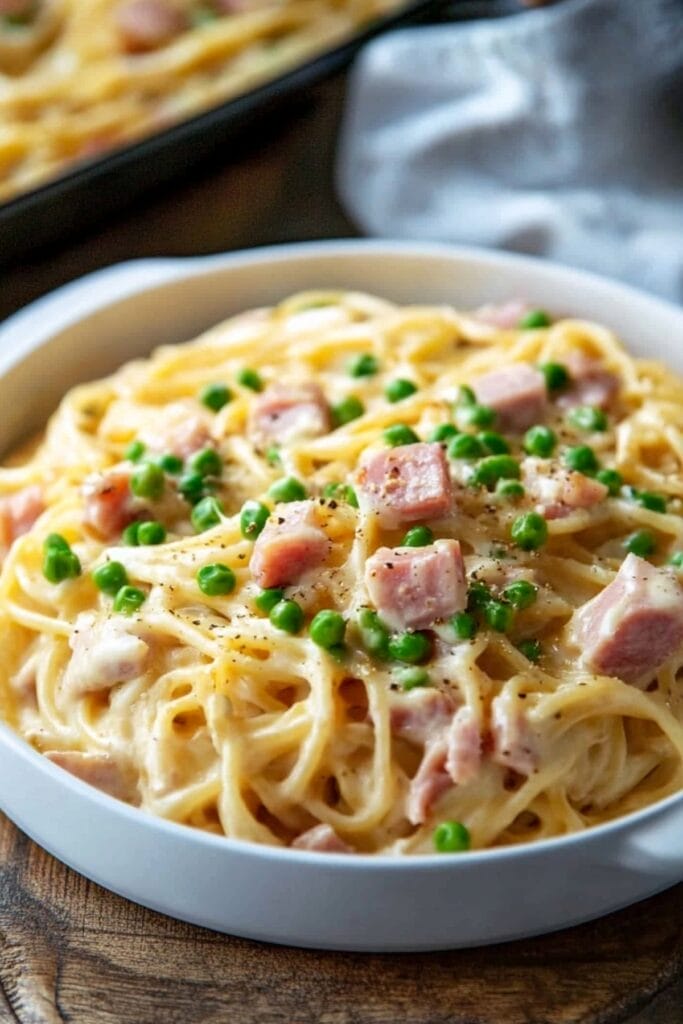 Transform Holiday Leftovers with This Ham Tetrazzini Recipe 2 Transform Holiday Leftovers with This Ham Tetrazzini Recipe - Ham Tetrazzini pin