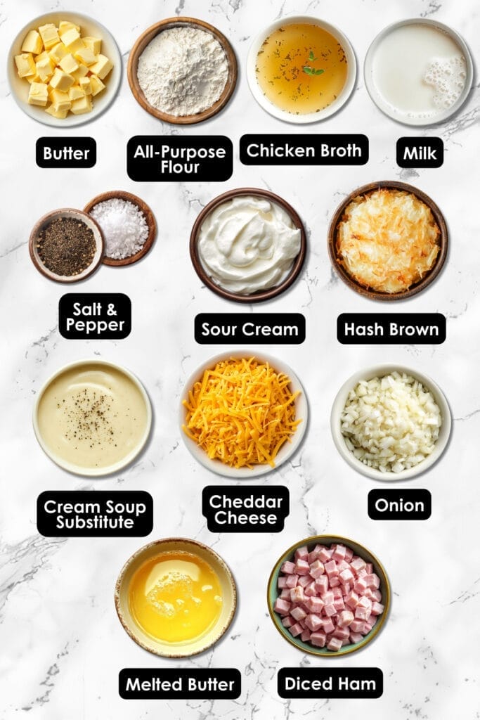 Creamy Hash Brown Casserole Recipe Without Canned Soup 3 Creamy Hash Brown Casserole Recipe Without Canned Soup - Hash Brown Casserole without Cream Soup ingredients