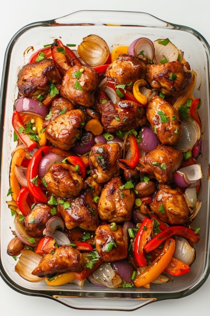 Spice Up Your Dinner Game with the Garlic Chili Chicken & Peppers Skillet 2 Spice Up Your Dinner Game with the Garlic Chili Chicken & Peppers Skillet - Health Benefits Garlic Chili Chicken Ai