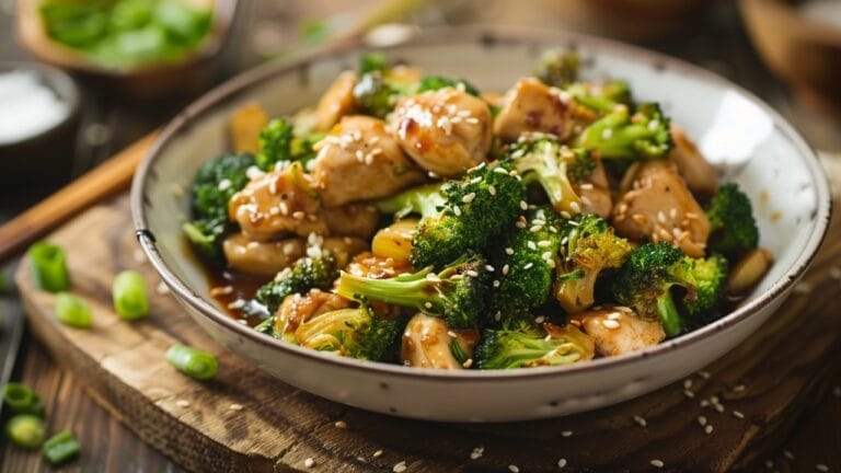 This Keto Chicken & Broccoli Stir Fry is so Good, You'll Forget You're on a Diet 2 This Keto Chicken & Broccoli Stir Fry is so Good, You'll Forget You're on a Diet - Keto Chicken Stir Fry Ai1