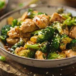 This Keto Chicken & Broccoli Stir Fry is so Good, You'll Forget You're on a Diet 4 This Keto Chicken & Broccoli Stir Fry is so Good, You'll Forget You're on a Diet - Keto Chicken Stir Fry Ai1