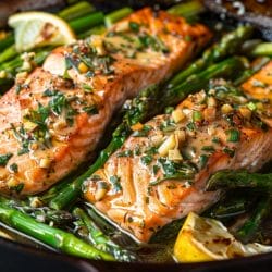 For a Quick, Flavorful Dinner, Try Keto Salmon with Asparagus 4 For a Quick, Flavorful Dinner, Try Keto Salmon with Asparagus - Keto Salmon with Asparagus Ai1