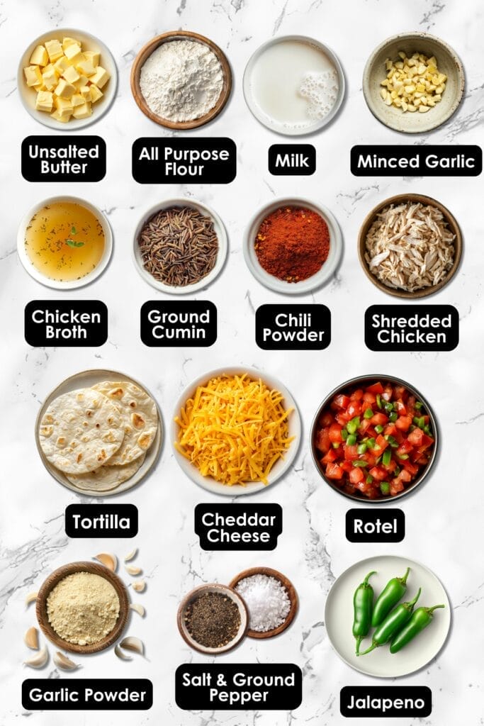 Classic King Ranch Chicken Casserole Recipe with Tex-Mex Flair 3 Classic King Ranch Chicken Casserole Recipe with Tex-Mex Flair - King Ranch Chicken Casserole ingredients