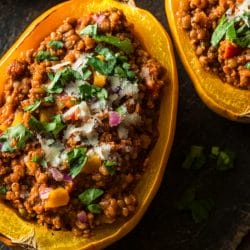 Healthy Comfort Food: A Vegetarian Twist on Sloppy Joes 4 Healthy Comfort Food: A Vegetarian Twist on Sloppy Joes - Lentil Sloppy Joes with Spaghetti Squash
