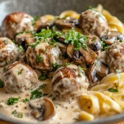 A Delicious Slow Cooker Meatball Stroganoff Recipe that Will Make You Forget All About the Instant Pot 4 A Delicious Slow Cooker Meatball Stroganoff Recipe that Will Make You Forget All About the Instant Pot - Meatball Stroganoff