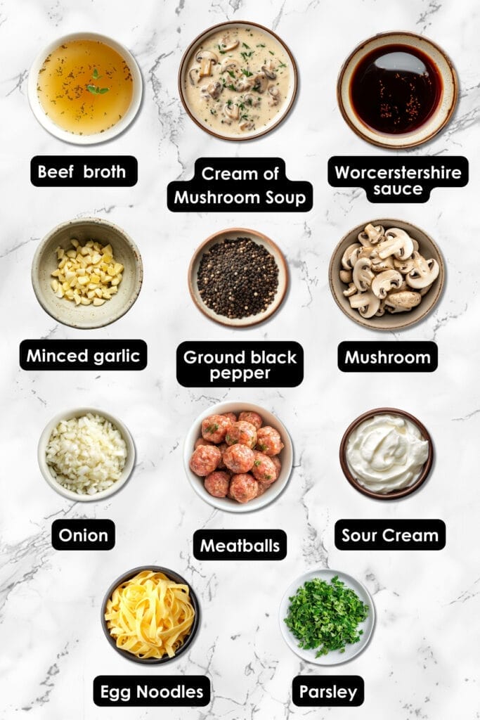 A Delicious Slow Cooker Meatball Stroganoff Recipe that Will Make You Forget All About the Instant Pot 3 A Delicious Slow Cooker Meatball Stroganoff Recipe that Will Make You Forget All About the Instant Pot - Meatball Stroganoff recipe