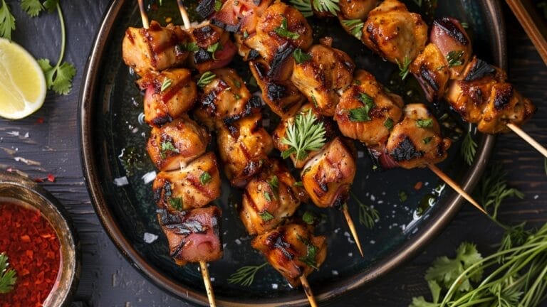Spice Up Your Grill: Greek Grilled Chicken Skewers Recipe to Fire Up Your Tastebuds 5 Spice Up Your Grill: Greek Grilled Chicken Skewers Recipe to Fire Up Your Tastebuds - Moroccan Spiced Chicken Skewers Ai
