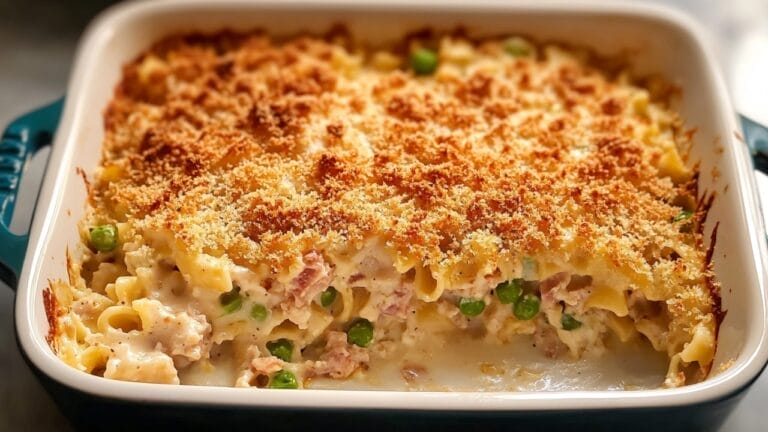 Comfort Food Classic Gets a Makeover: No-Soup Tuna Noodle Casserole 4 Comfort Food Classic Gets a Makeover: No-Soup Tuna Noodle Casserole - No Soup Tuna Noodle Casserole