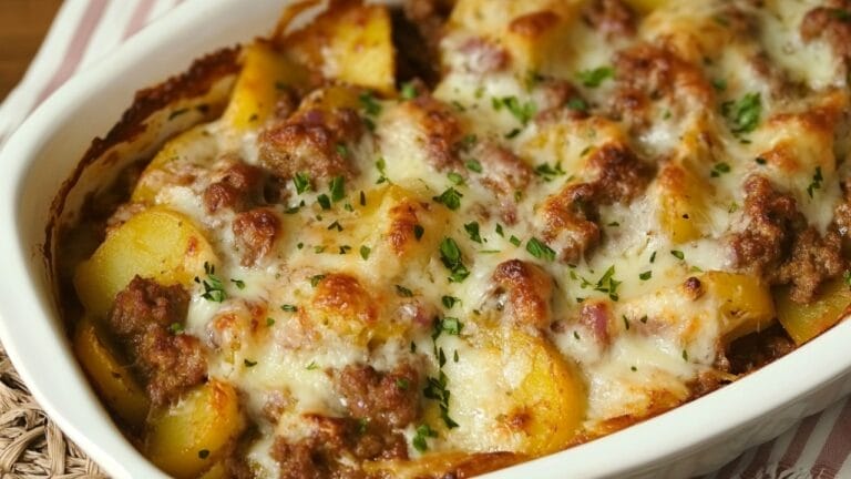 The Comforting Potato Sausage Casserole Everyone’s Talking About 1 The Comforting Potato Sausage Casserole Everyone’s Talking About - Potato Sausage Casserole