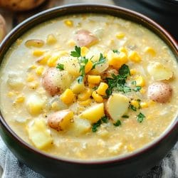 Cozy Up with This Creamy Slow Cooker Potato & Corn Chowder - Potato and Corn Chowder