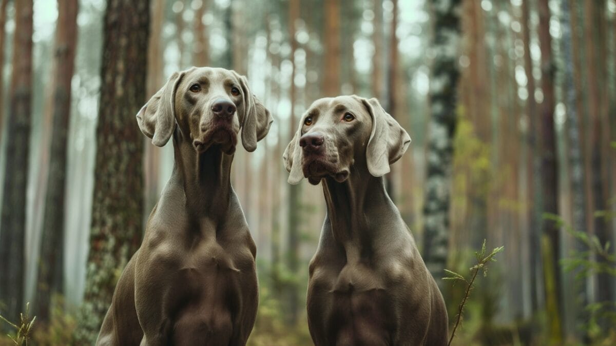 The Weimaraner's Rise to Fame: 10 Facts Behind the 2024 Crufts Victor - Realistic shot Weimaraner Dogs comes with two coat mj
