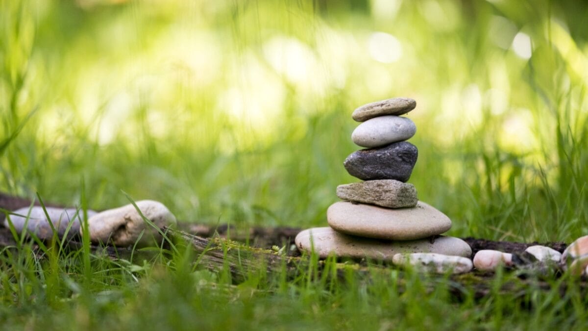Zen & the Art of Rock Placement: 21 Tranquil Boulder Landscaping Ideas 11 Zen & the Art of Rock Placement: 21 Tranquil Boulder Landscaping Ideas - Rock Cairn Garden dp387987036 1