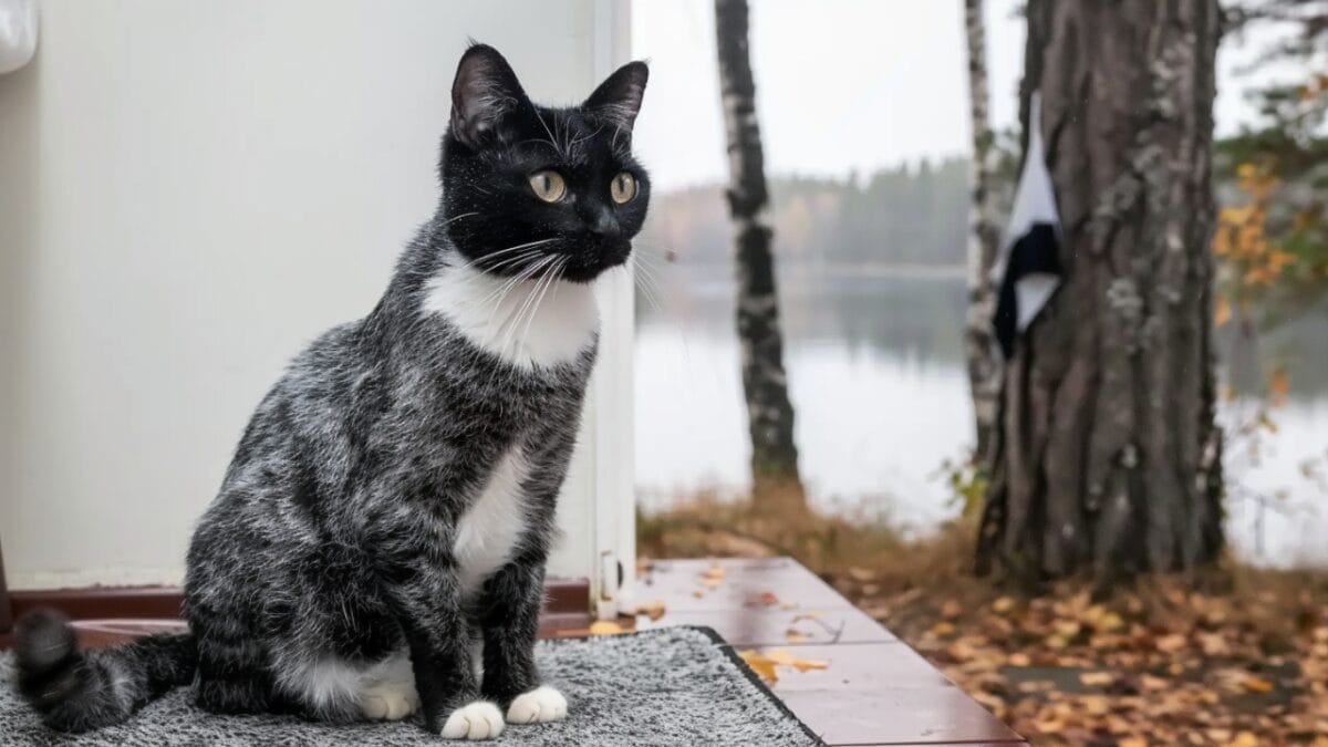 Scientists Identify Mutation Leading to a New Cat Breed 3 Scientists Identify Mutation Leading to a New Cat Breed - Salmiak Coat Sitting Ai