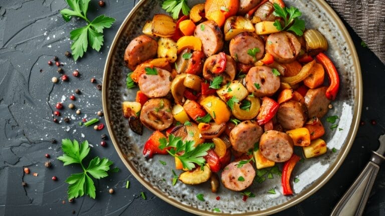 Whip Up a Healthy Dinner in 30 Minutes with a Keto Sausage & Vegetable Sauté 3 Whip Up a Healthy Dinner in 30 Minutes with a Keto Sausage & Vegetable Sauté - Sausage And Vegetable Saute Ai