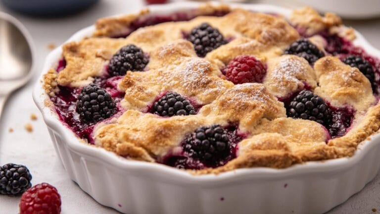 A Slow Cooker Twist on Triple-Berry Cobbler 8 A Slow Cooker Twist on Triple-Berry Cobbler - Triple Berry Cobbler