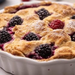 A Slow Cooker Twist on Triple-Berry Cobbler 4 A Slow Cooker Twist on Triple-Berry Cobbler - Triple Berry Cobbler