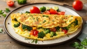 Start Your Breakfast With This Slow Cooker Veggie Omelet Recipe 1 Start Your Breakfast With This Slow Cooker Veggie Omelet Recipe - Veggie Omelet