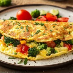 Start Your Breakfast With This Slow Cooker Veggie Omelet Recipe 4 Start Your Breakfast With This Slow Cooker Veggie Omelet Recipe - Veggie Omelet