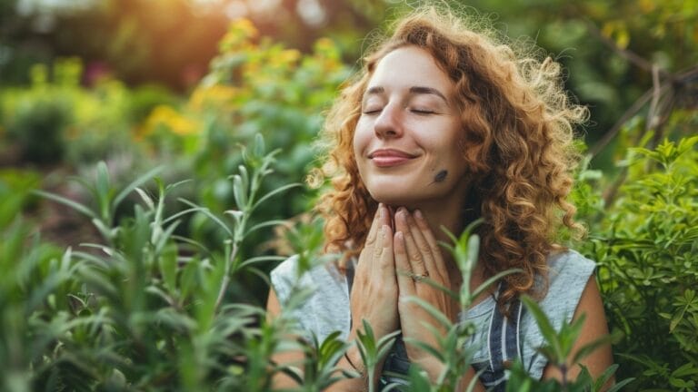 12 Medicinal Plants You Can Grow in Your Garden to Boost Lung Health 1 12 Medicinal Plants You Can Grow in Your Garden to Boost Lung Health - Woman With Plants Ai