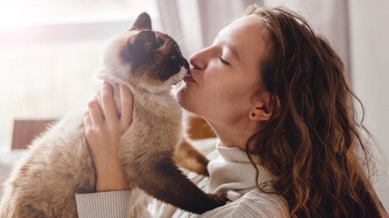 30 Ways to Become Your Cat's Best Friend - cat owner ss2078846917 1