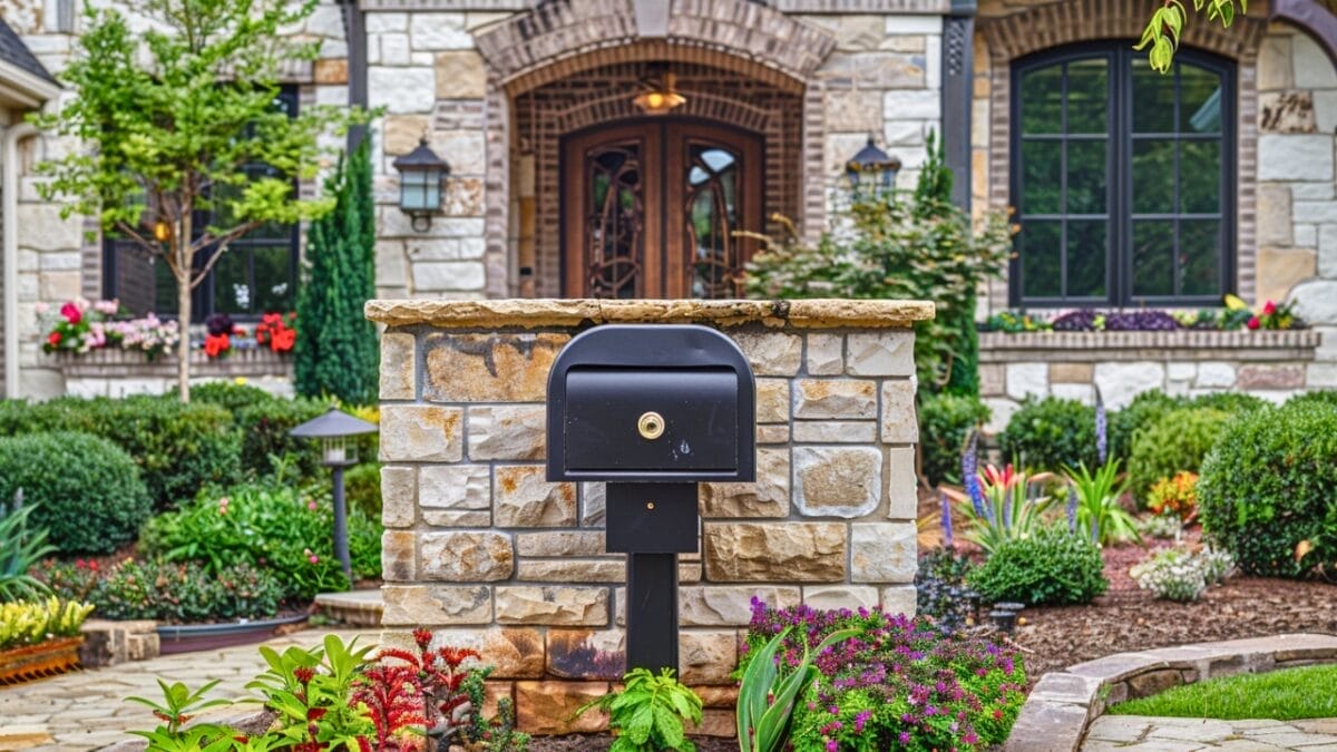 20 Curb Appeal Ideas to Supercharge Your Home's Value - custom mailbox