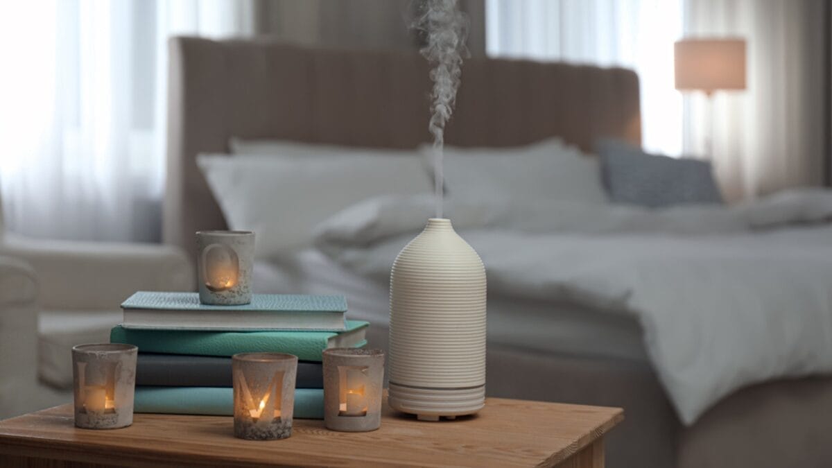 15 Home Decor Hacks to Boost Your Well-Being & Happiness 8 15 Home Decor Hacks to Boost Your Well-Being & Happiness - diffuser in room ss1897038169