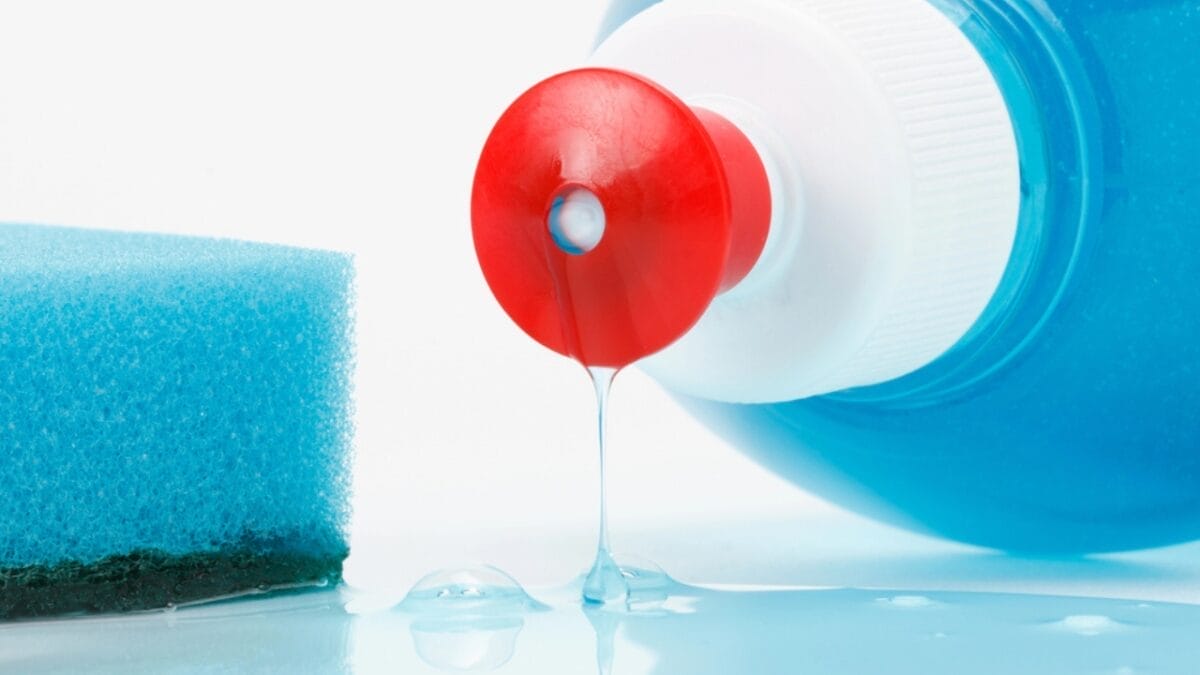 12 Hacks to Keep Wasps Out of Your Yard & Home Next Summer - dish soap detergent dp9522887