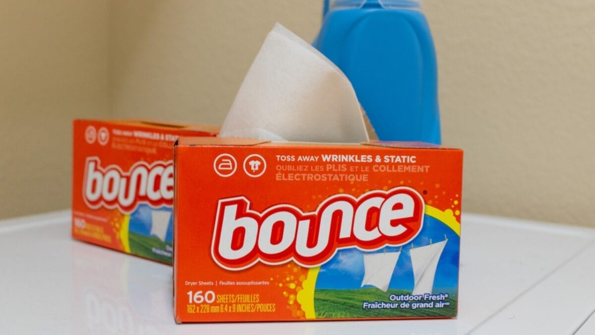 Avoid These 15 Overhyped Cleaning Products to Save Cash - dryer sheet dp393567584