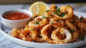 Simple Copycat Olive Garden Fried Calamari Recipe 1 Simple Copycat Olive Garden Fried Calamari Recipe - fried calamari