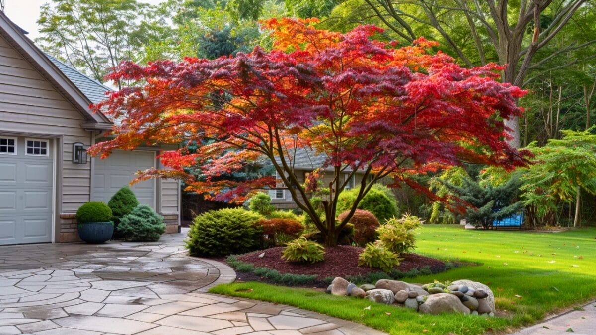 10 Plants & Trees That Can Boost Your Home's Value 2 10 Plants & Trees That Can Boost Your Home's Value - japanese maple tree in front yard home