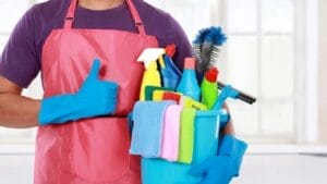 20 Brilliant Cleaning Tips You'll Wish You Knew Sooner 1 20 Brilliant Cleaning Tips You'll Wish You Knew Sooner - man with cleaning materials dp37791239