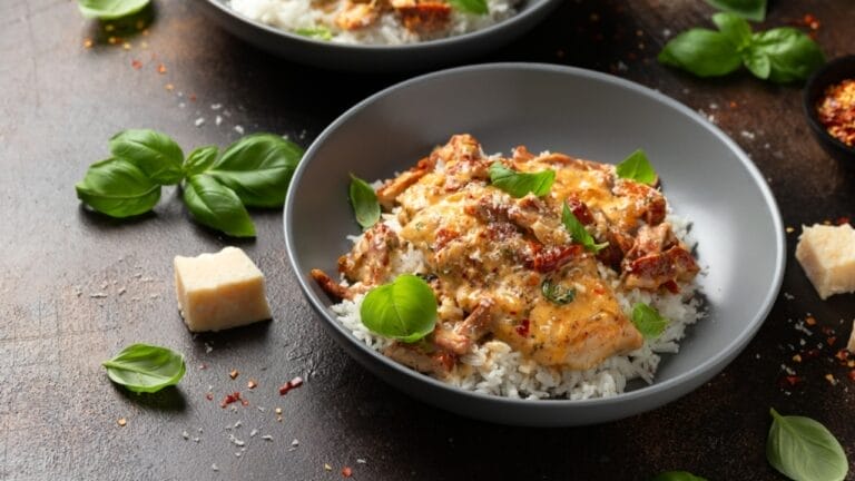 This Chicken Recipe Is So Good, It Might Just Get You a Proposal - marry me chicken food dish with basil ss2362865191