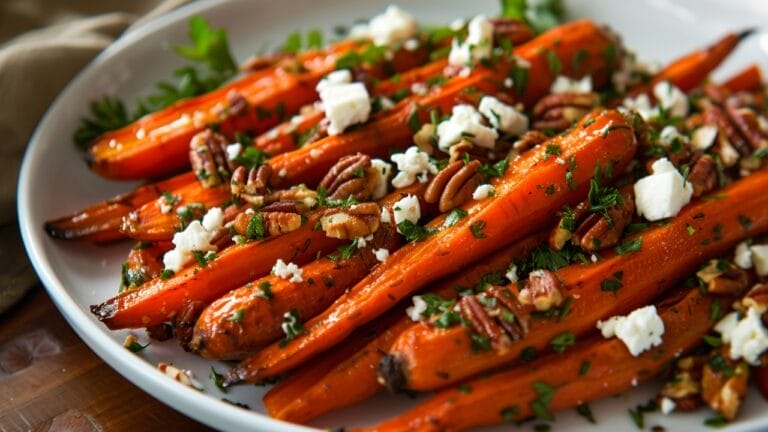 Roasted Carrots Reinvented with Pecans & Goat Cheese 10 Roasted Carrots Reinvented with Pecans & Goat Cheese - roasted carrots reinvented with pecans and goat cheese