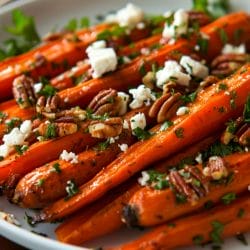 Roasted Carrots Reinvented with Pecans & Goat Cheese 4 Roasted Carrots Reinvented with Pecans & Goat Cheese - roasted carrots reinvented with pecans and goat cheese