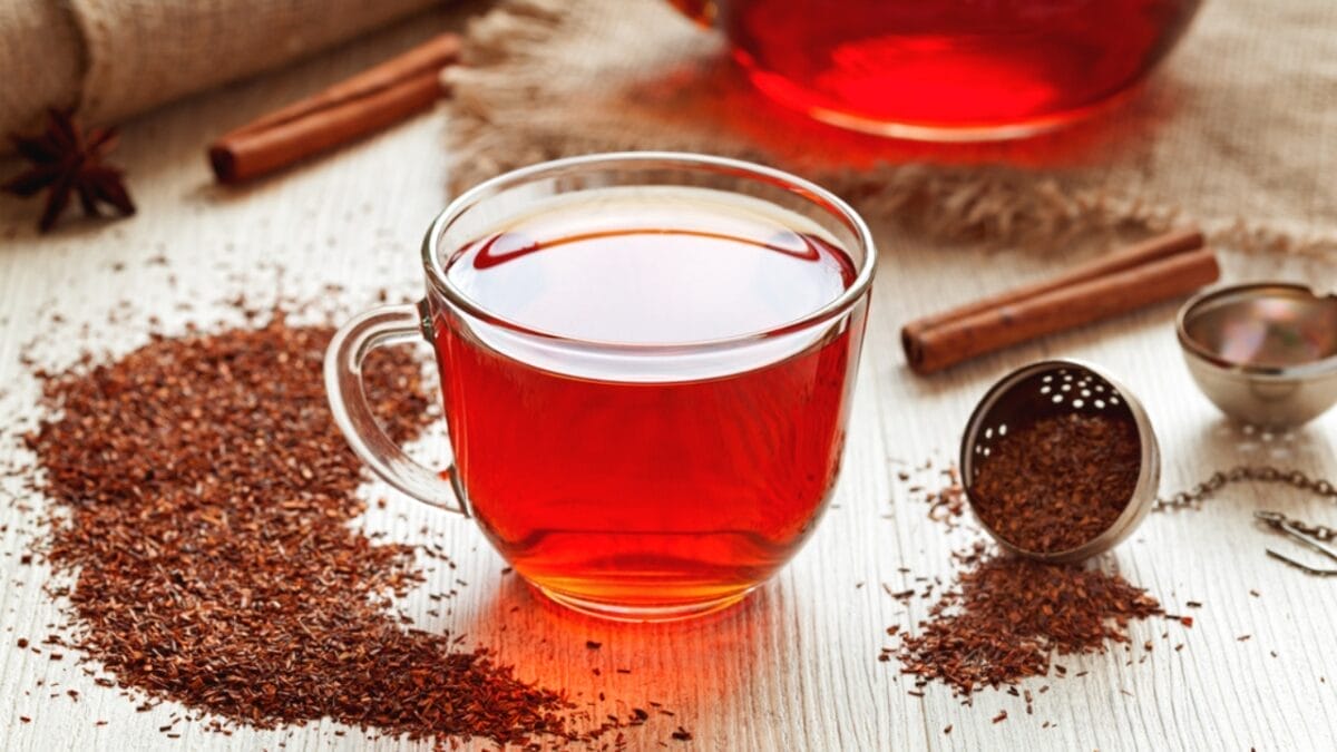 14 Energizing Coffee Alternatives to Jumpstart Your Day - rooibos tea cup ss274684553