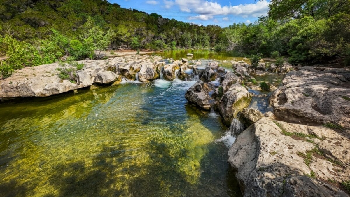35 Dog Walking Trails That Prove USA Is a Dog's Paradise 9 35 Dog Walking Trails That Prove USA Is a Dog's Paradise - sculpture falls via barton creek greenbelt trail texas ss2461051561