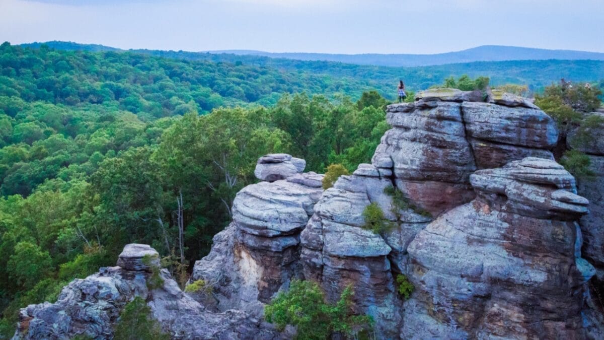 The Most Isolated, Off-the-Grid Spots in Each U.S. State You’ll Want to Visit 14 The Most Isolated, Off-the-Grid Spots in Each U.S. State You’ll Want to Visit - shawnee national forest dp354584774