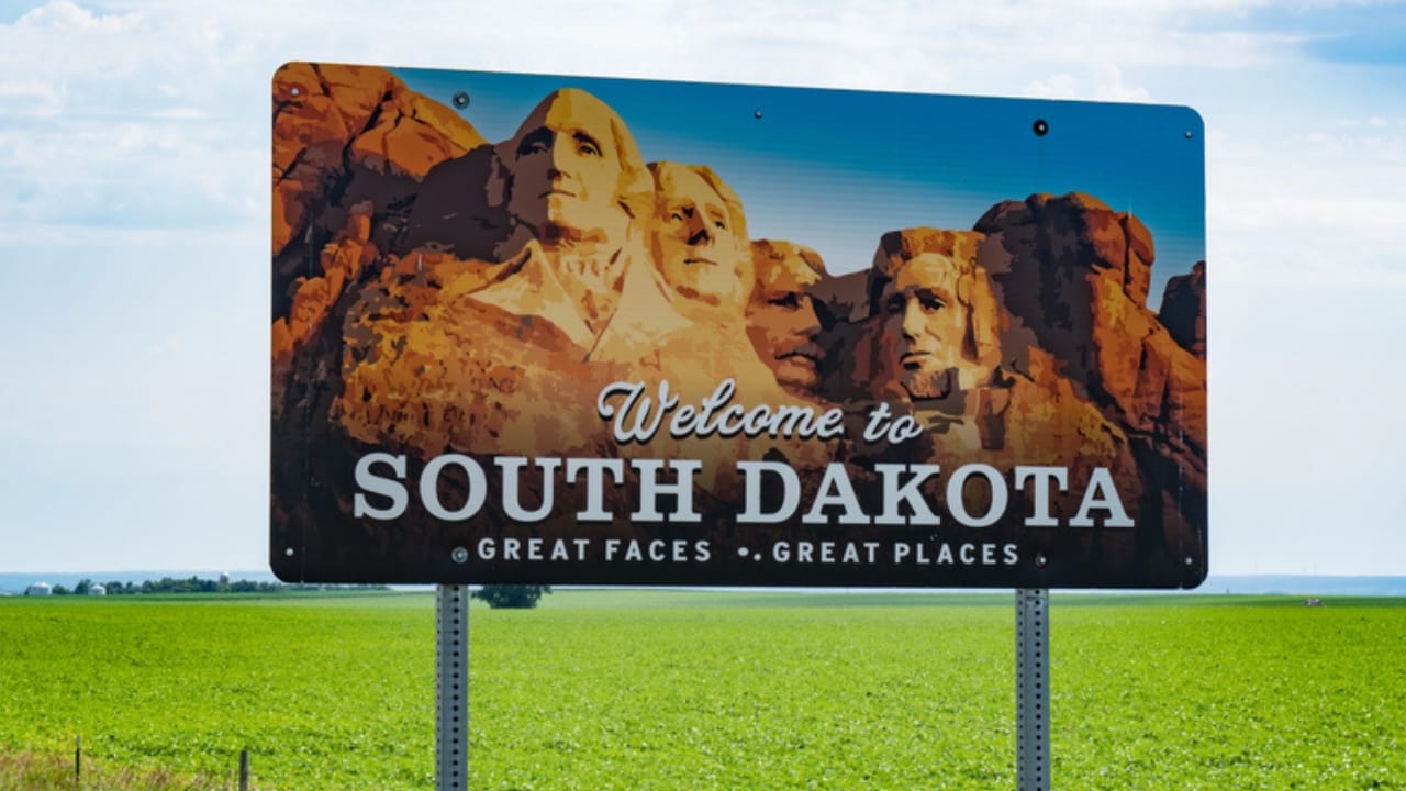 The Most Isolated, Off-the-Grid Spots in Each U.S. State You’ll Want to Visit 42 The Most Isolated, Off-the-Grid Spots in Each U.S. State You’ll Want to Visit - south dakota sign 215982992 dnoh